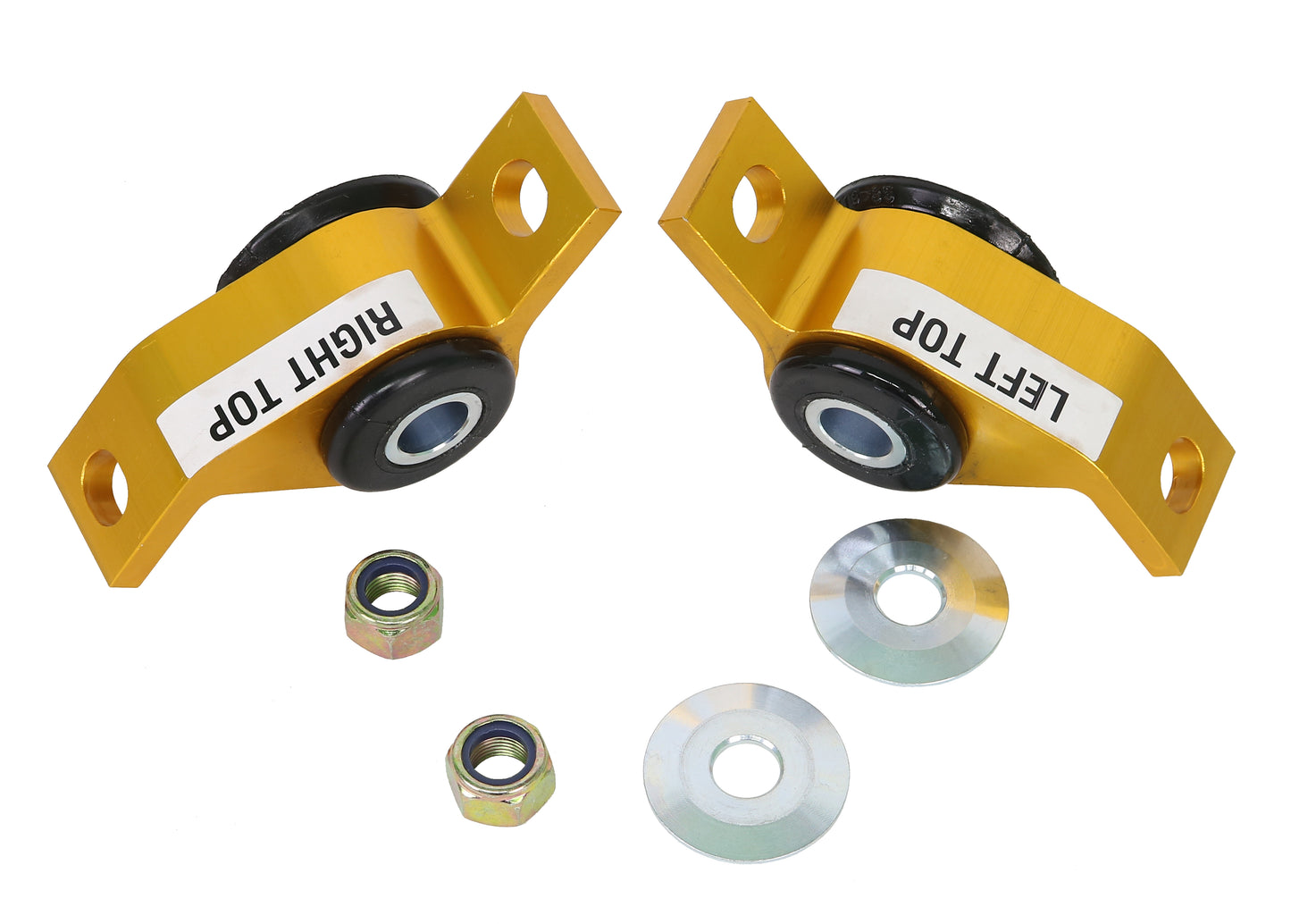 Front Lower Inner Rear Bushings Offset Caster & Anti Lift to Suit Subaru Impreza and Legacy