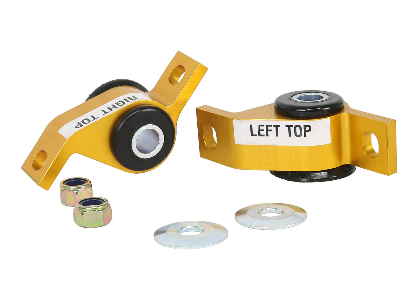 Front Lower Inner Rear Bushings Offset Caster & Anti Lift to Suit Subaru Impreza and Legacy