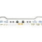 Rear Sway Bar 24mm Heavy Duty Blade Adjustable Chevrolet Cobalt 2005-2010