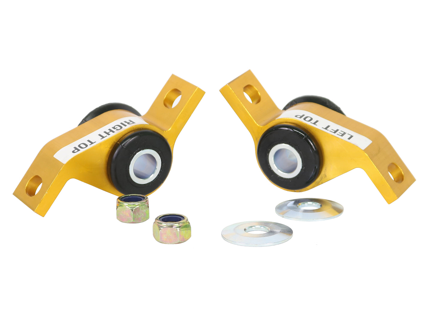 Front Lower Inner Rear Bushings Offset Caster & Anti Lift to Suit Subaru Impreza and Legacy