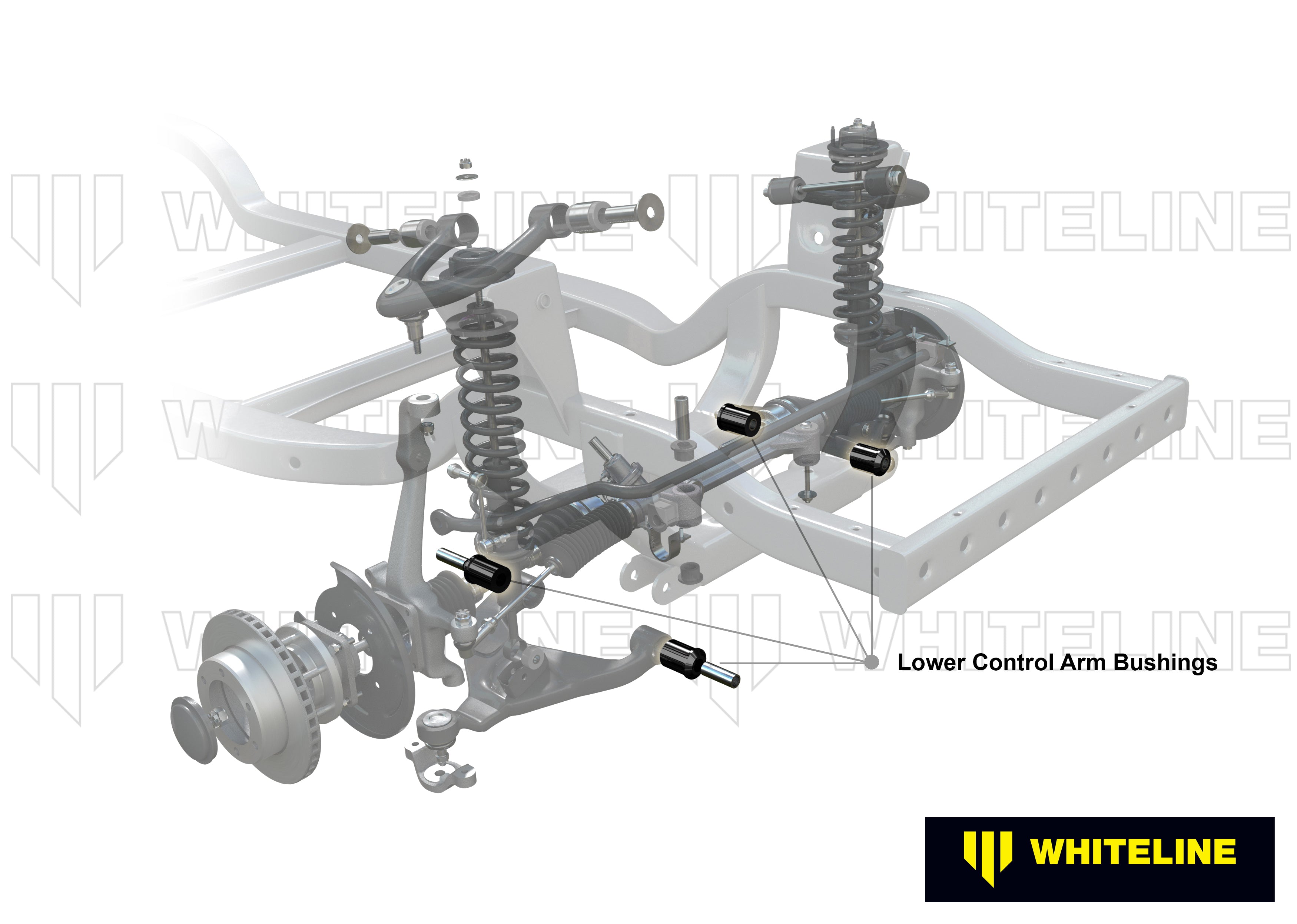 W53377A Whiteline Control arm - lower inner bushing – Whiteline USA