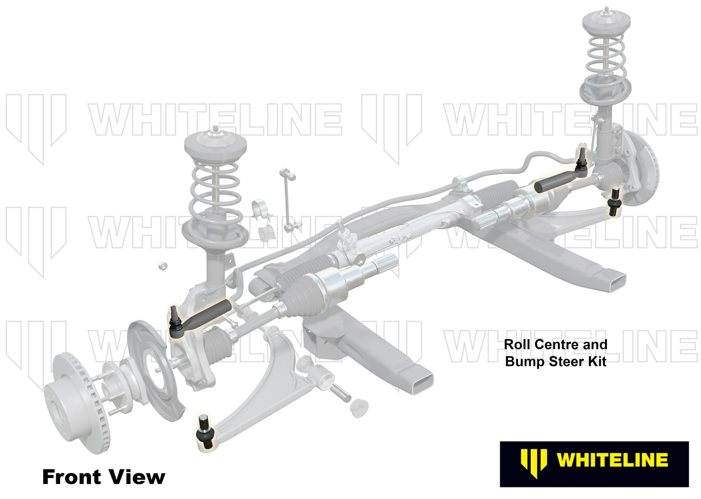 Front Roll Center/Bump steer - Correction Kit (Mitsu EVO)