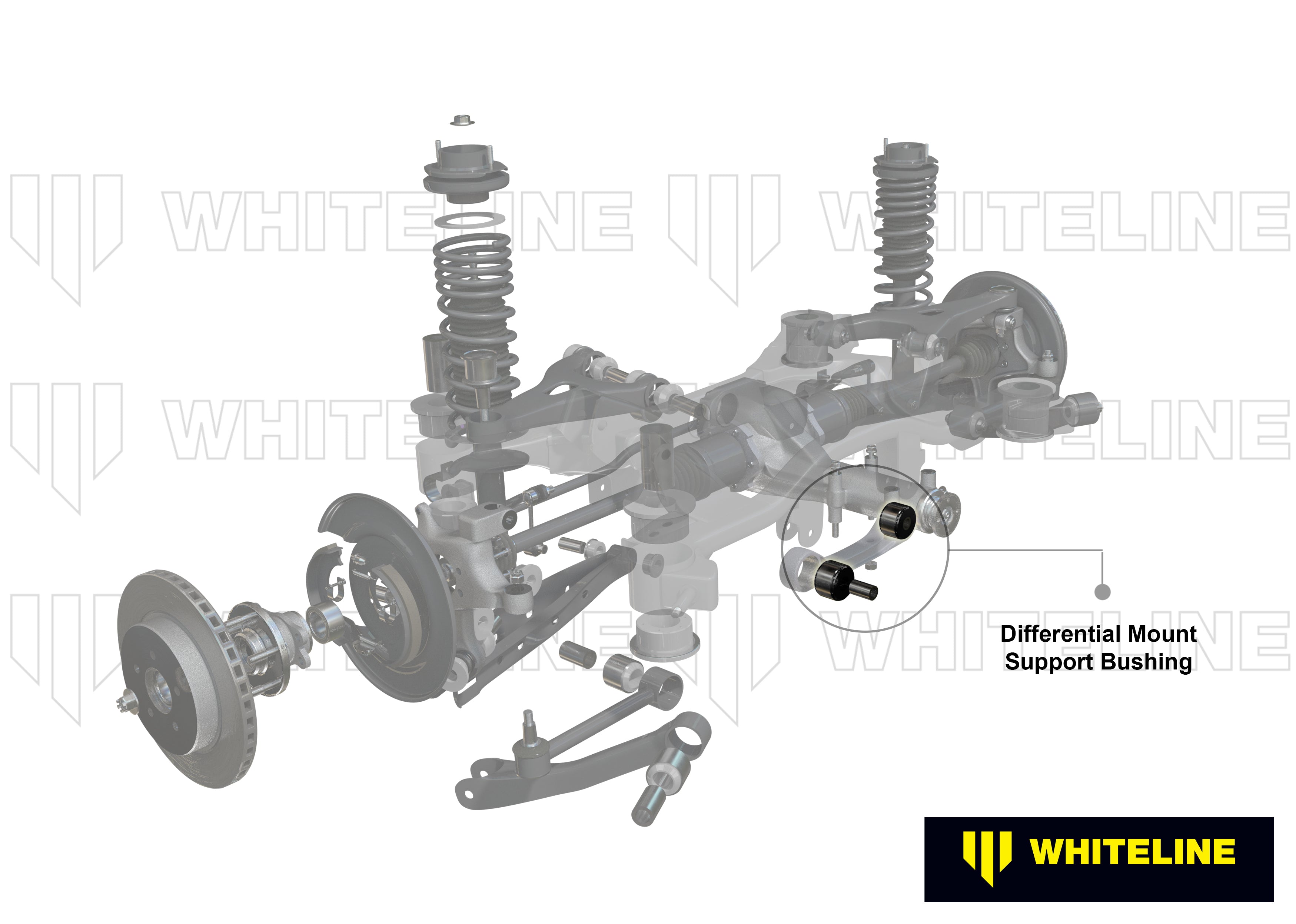 Rear Differential - Front Mount Bushing Kit