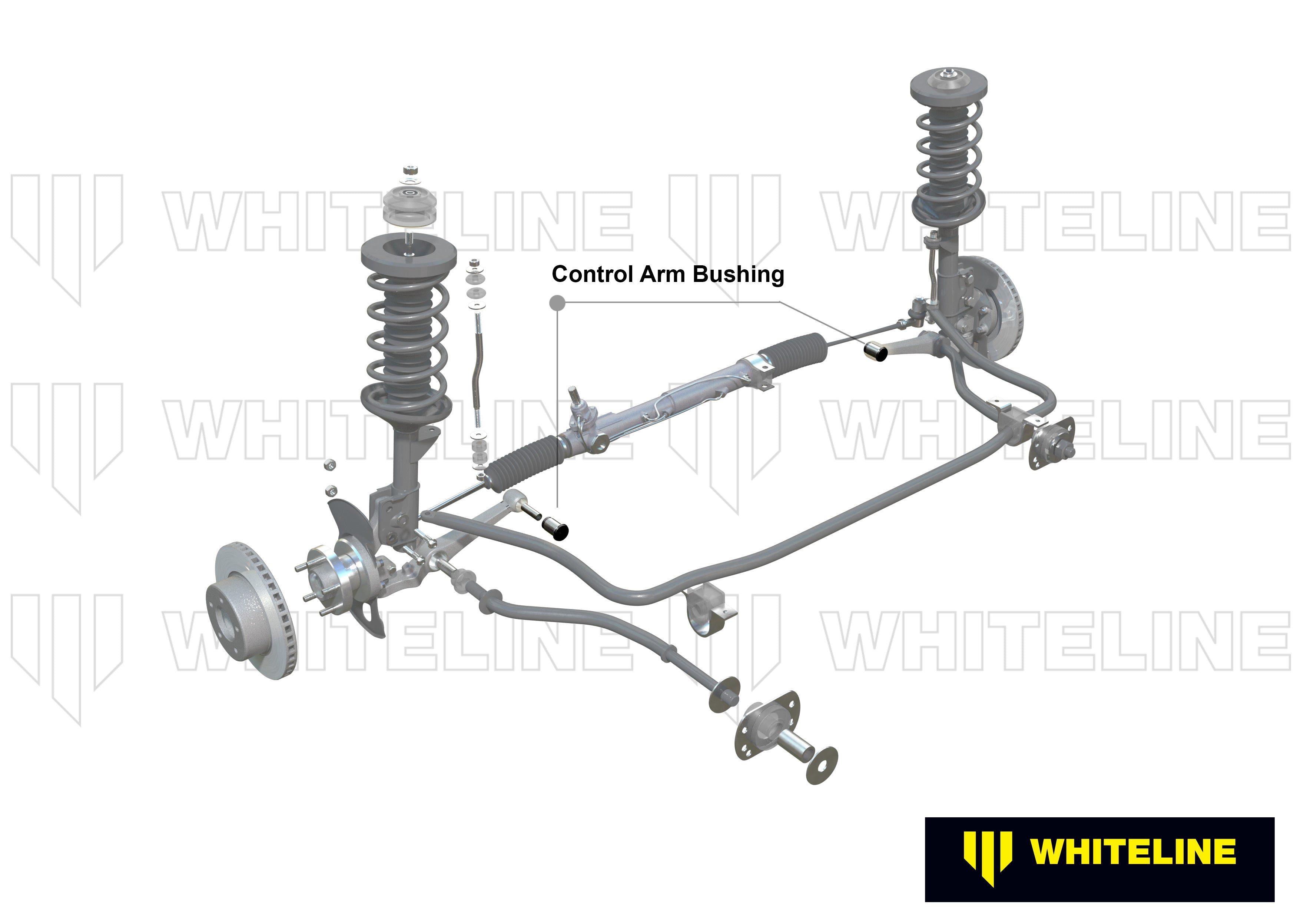 W51627 Whiteline Control arm - lower inner bushing – Whiteline USA