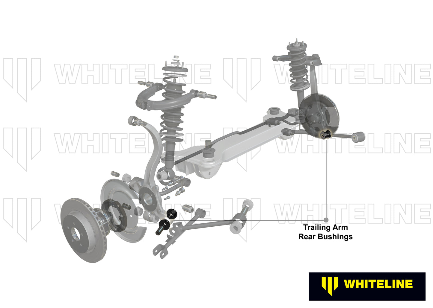Rear Trailing Arm - Lower Rear Bushing Kit