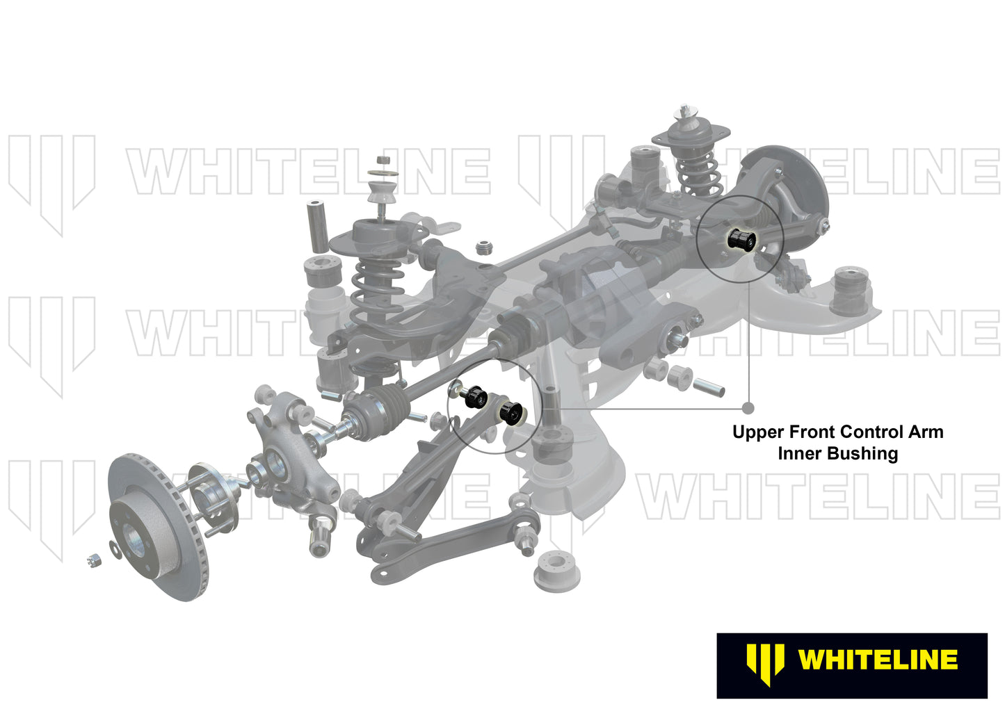 Rear Control arm - upper front inner washers