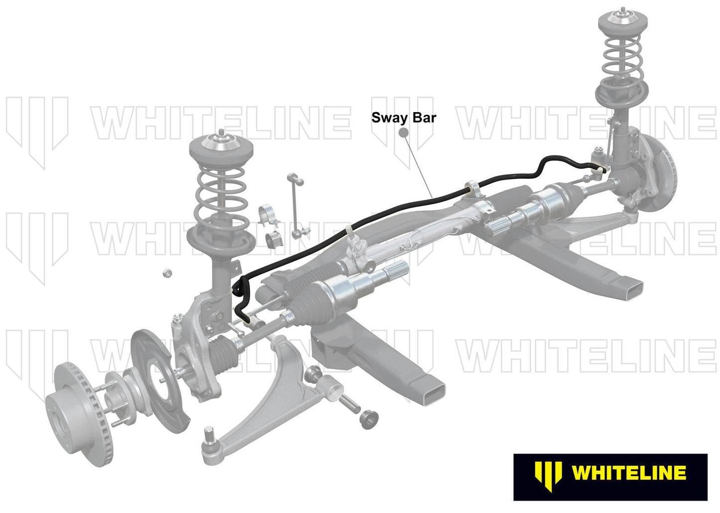 Front Sway bar - 22mm X heavy duty blade adjustable MOTORSPORT