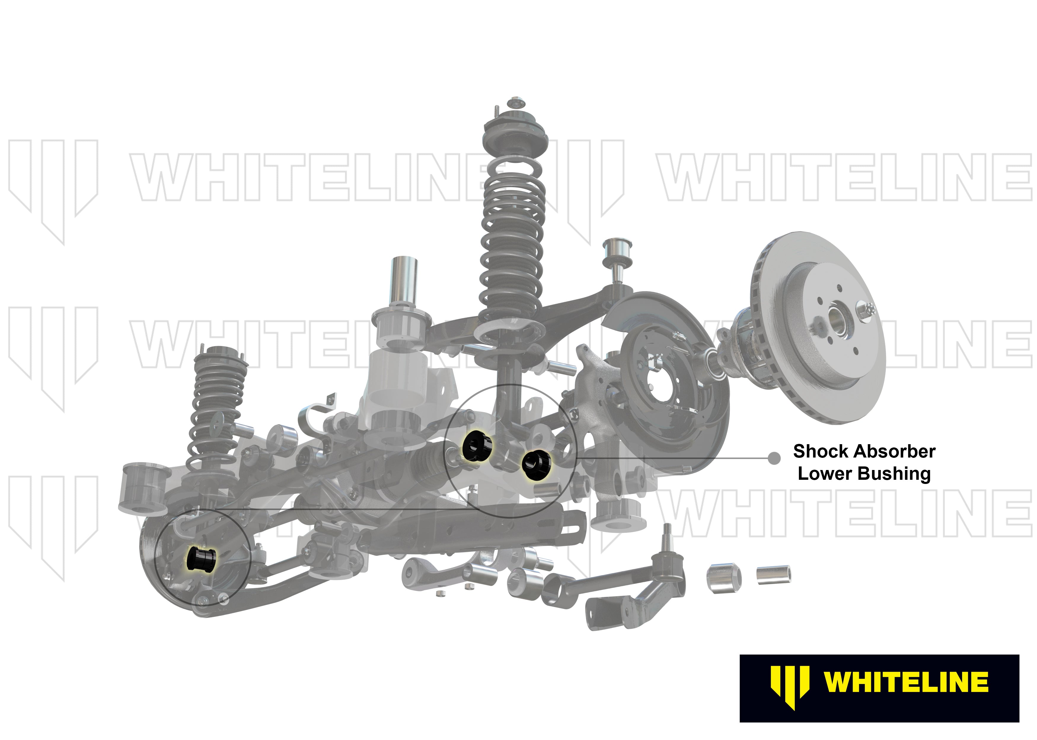 Shock Absorber - Lower Bushing Kit