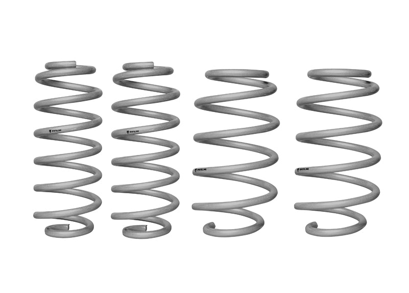 Front and Rear Coil Springs - lowered