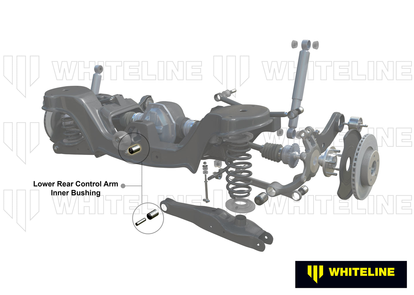 Rear Control arm - lower rear inner bushing