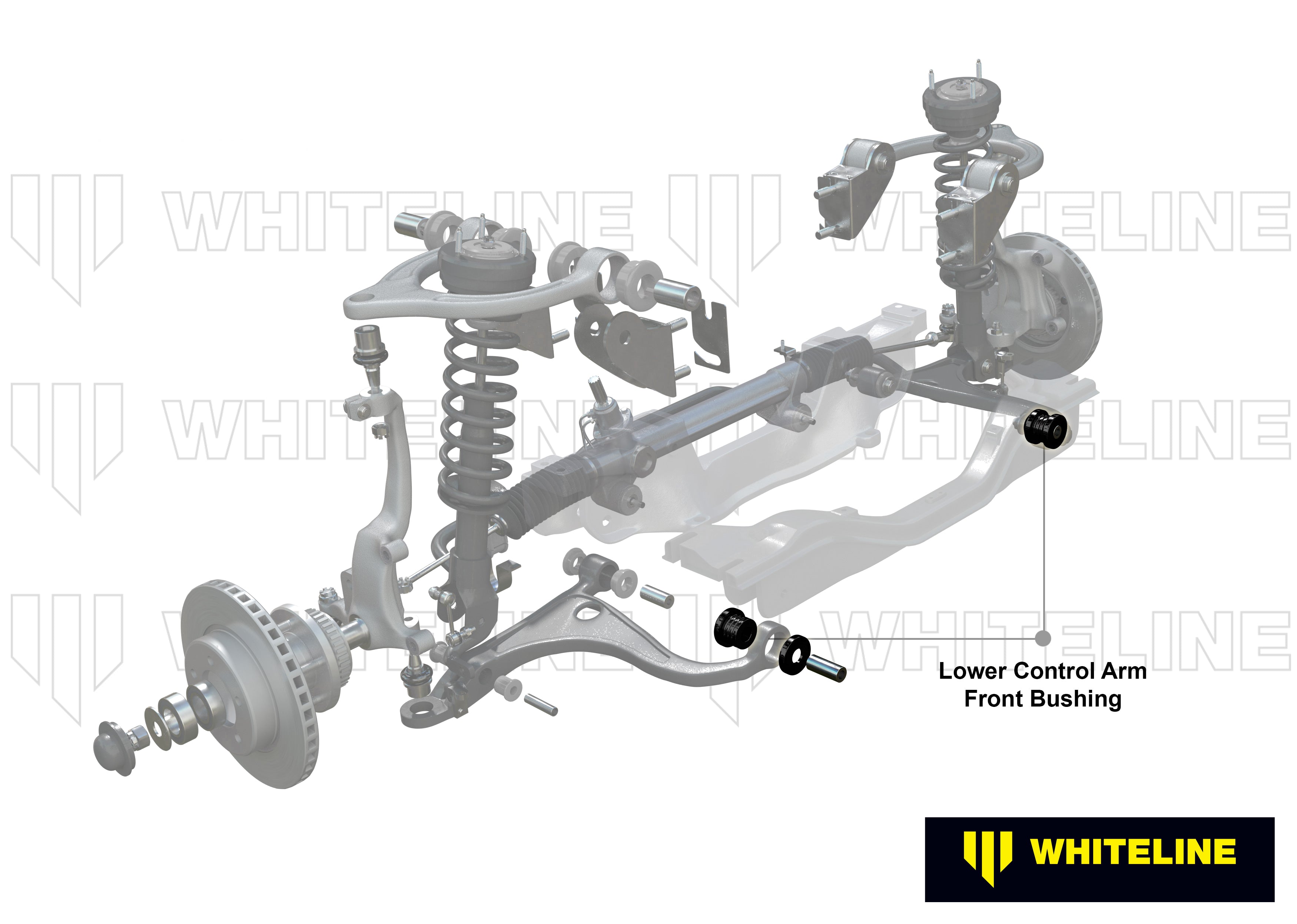 W53662 Front Control Arm Lower - Inner Front Bushing Kit