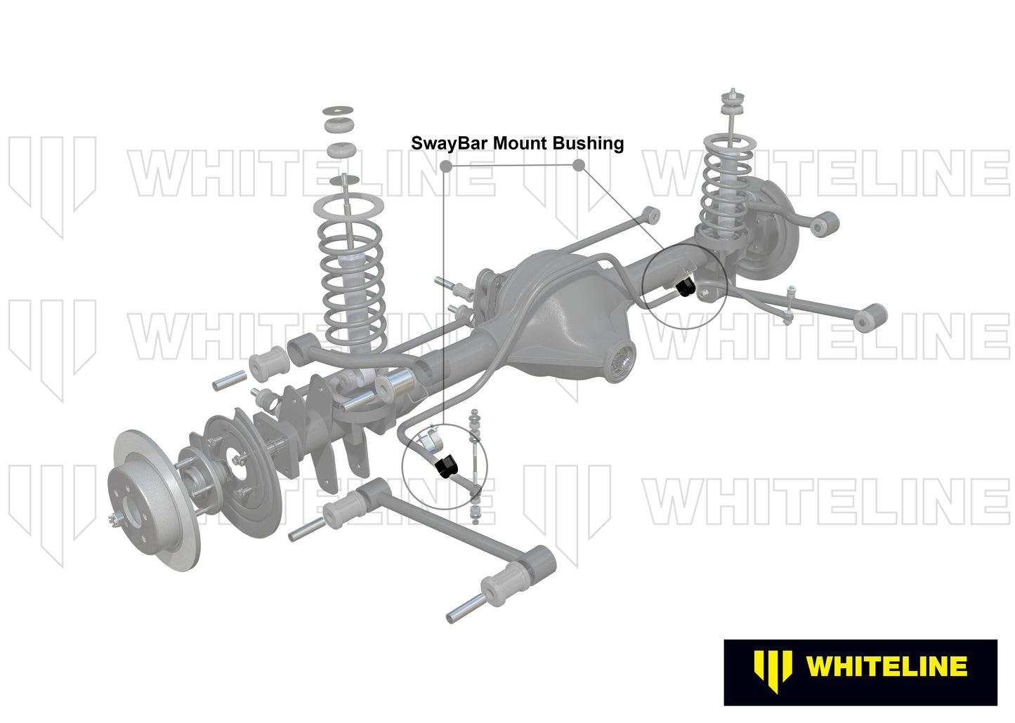 Sway bar - mount service kit