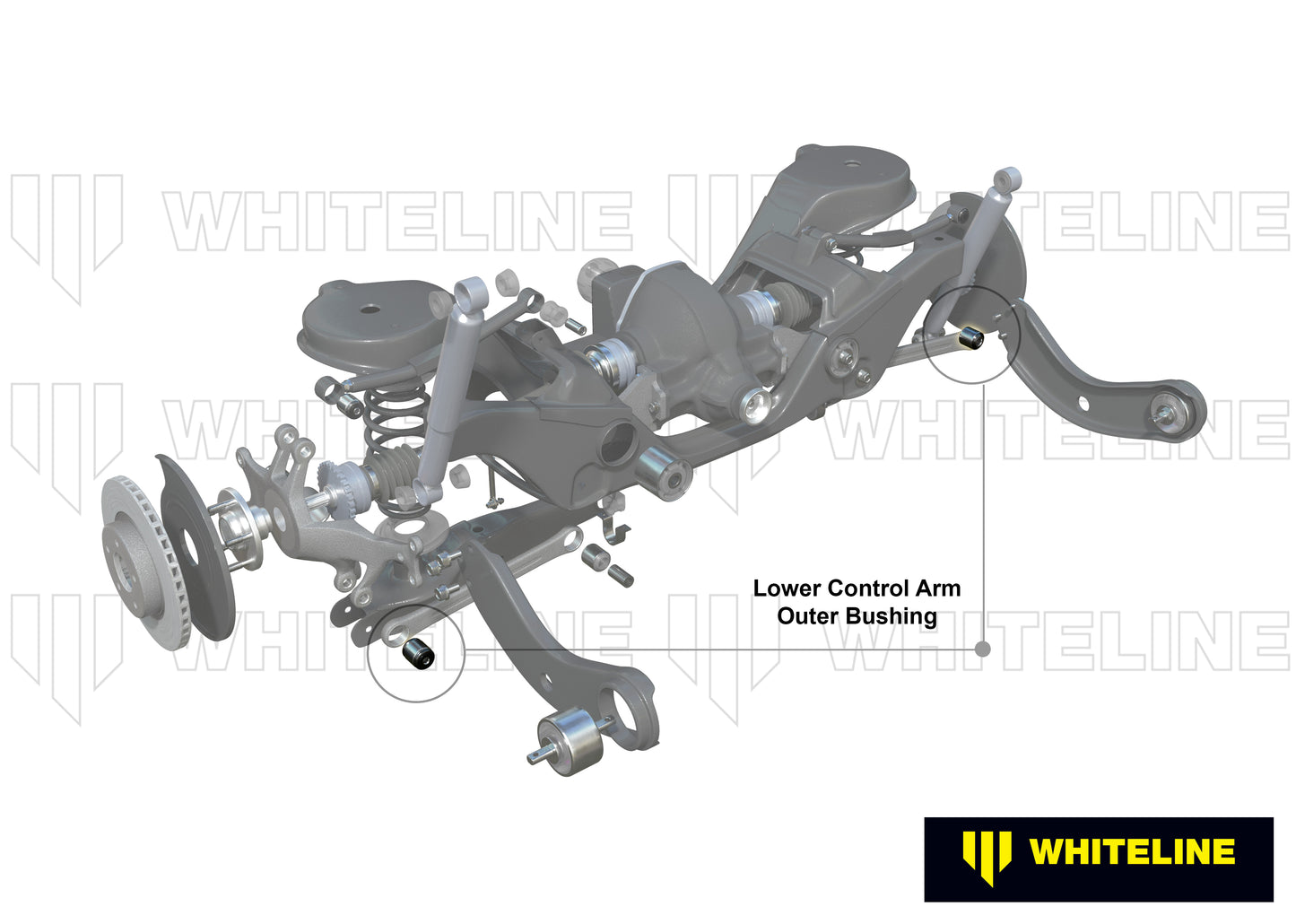 Rear Control arm - lower front outer bushing