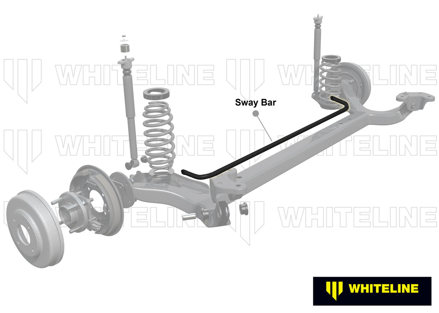 Rear Sway bar - 24mm heavy duty blade adjustable