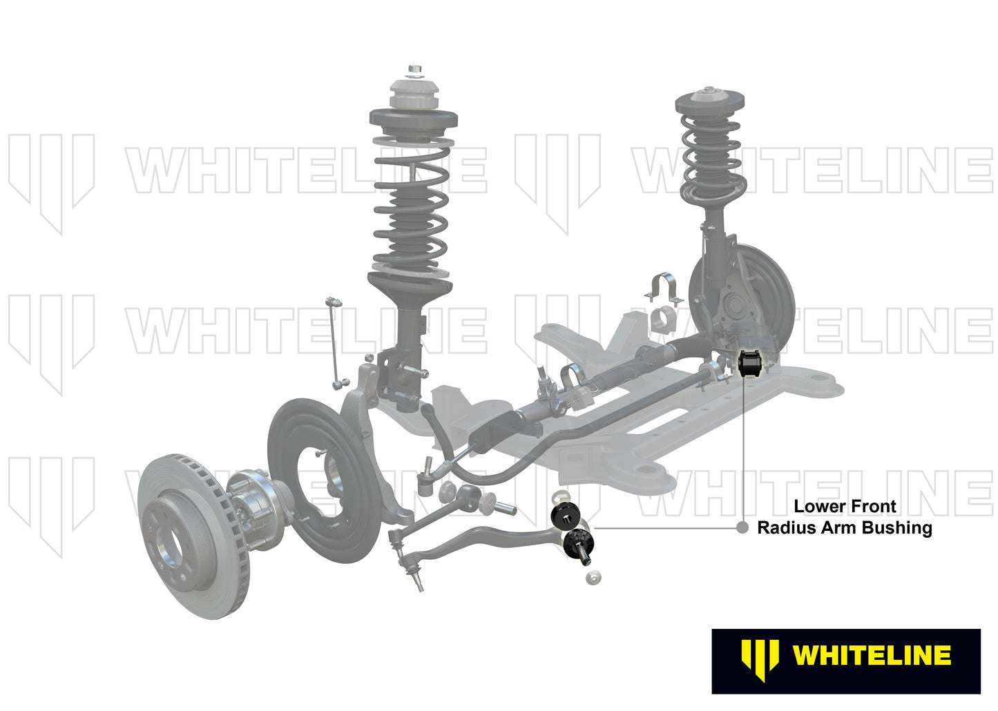 Front Radius arm - lower bushing