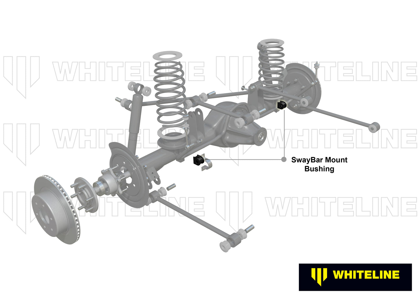 Sway bar - mount service kit