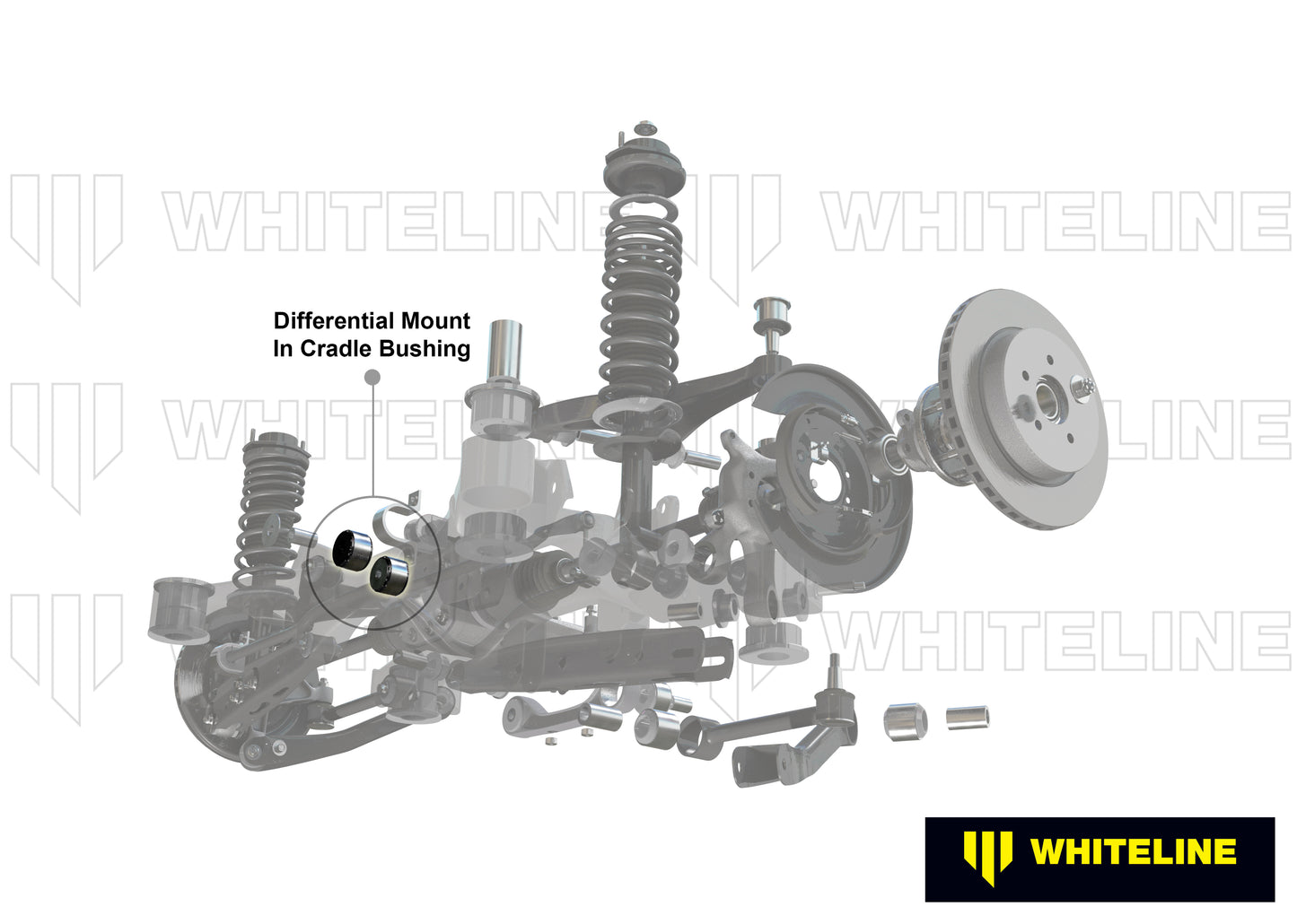 Differential - Mount Rear Bushing Kit