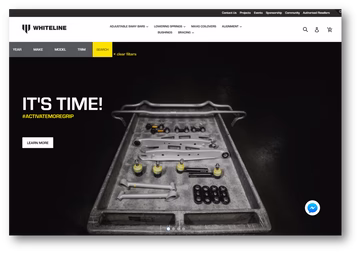 IT'S TIME! WHITELINE launch new website!