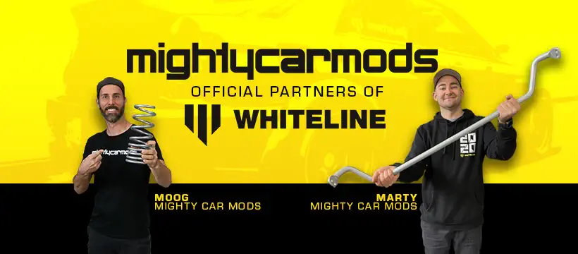 Mighty Car Mods Teams Up With WHITELINE
