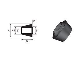 Bushing Type 11 - Half Tapered With Stepped Head Bushing
